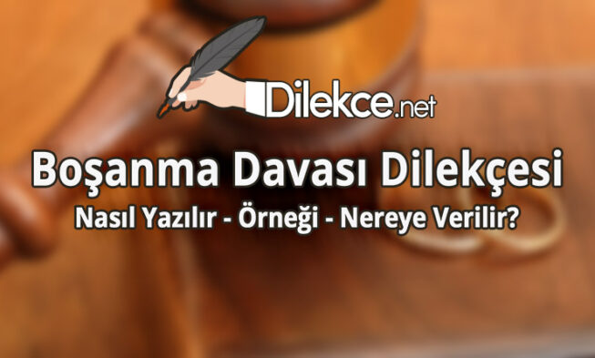 Boşanma Davası Dilekçesi img