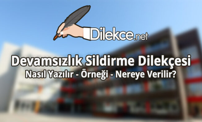Devamsızlık Sildirme Dilekçesi img