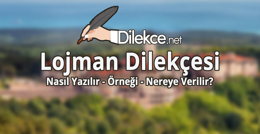 Lojman çıkış dilekçesi