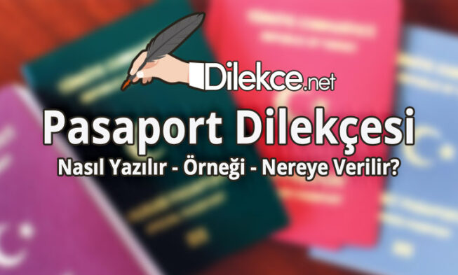 Pasaport Dilekçesi img