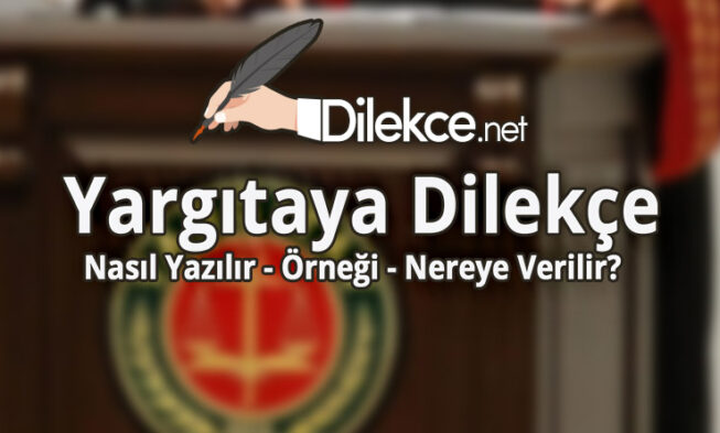 Yargıtaya Dilekçe img