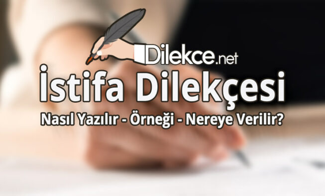 İstifa Dilekçesi img