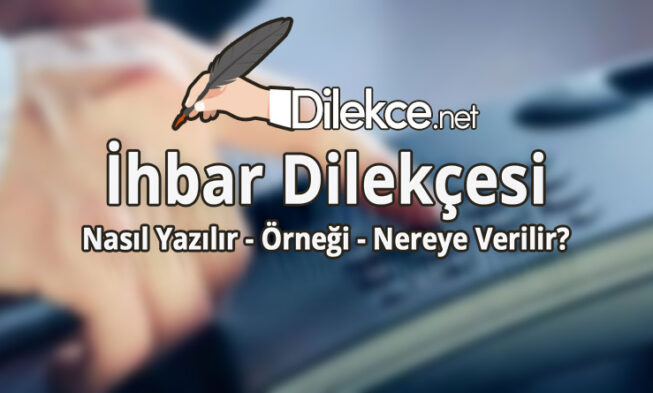 İhbar Dilekçesi img