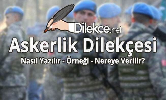 Askerlik Dilekçesi img