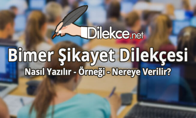 Bimer Şikayet Dilekçesi img