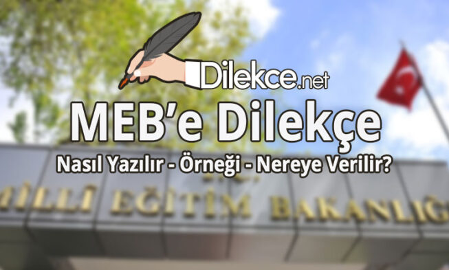 MEB’e Dilekçe img