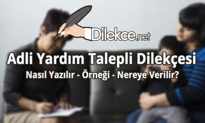 Adli Yardım Talepli Dilekçe img