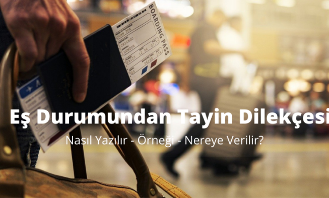 Eş Durumundan Tayin Dilekçesi img