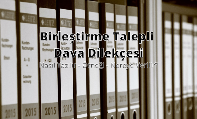 Birleştirme Talepli Dava Dilekçesi img