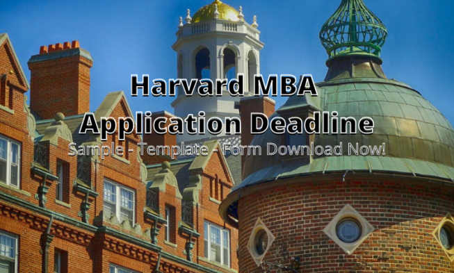 Harvard MBA Application Deadline ⏬👇 img