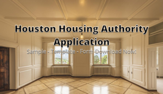 Houston Housing Authority Application ⏬ð