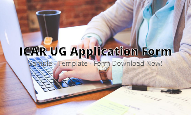 ICAR UG Application Form ⏬👇 img