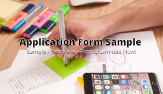 Application Form Sample ⏬ð