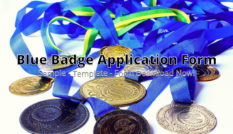 Blue Badge Application Form ⏬ð