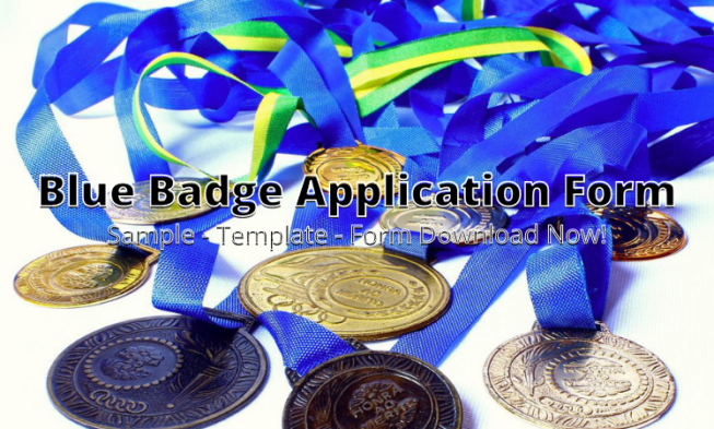 Blue Badge Application Form ⏬👇 img