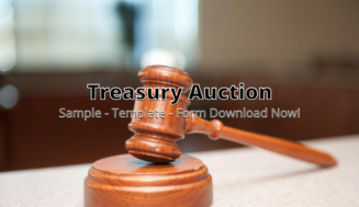 Treasury Auction ⏬ð