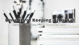 Benefits of Keeping a Journal ⏬ð