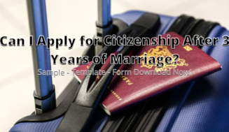Can I Apply for Citizenship After 3 Years of Marriage? ⏬ð