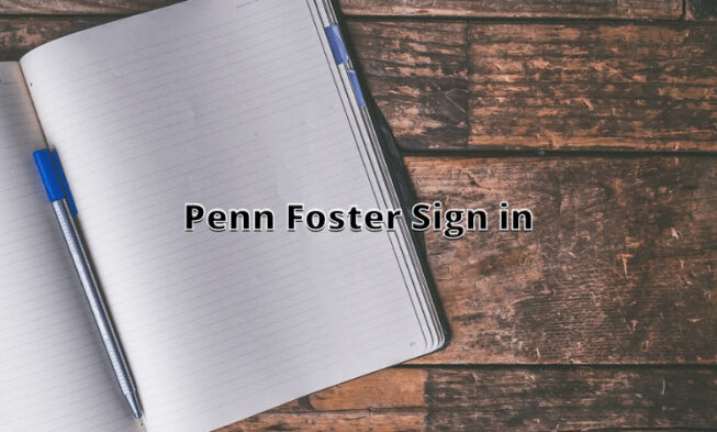 Penn Foster Sign in ⏬👇 img